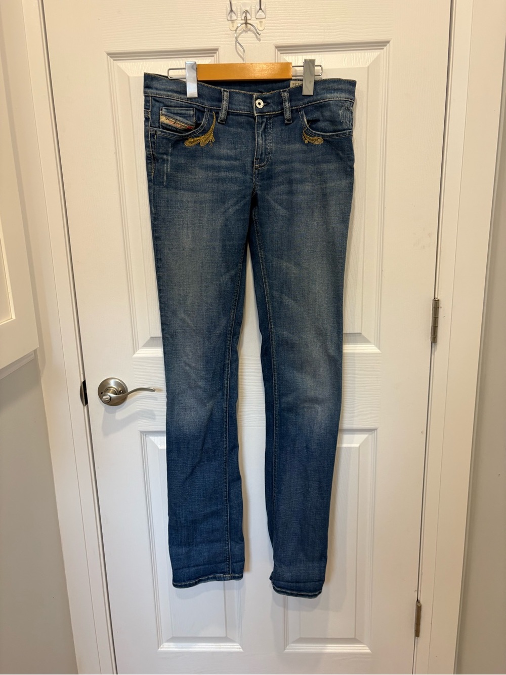 Diesel Lic Blue Women’s Slim Straight Jeans #1256